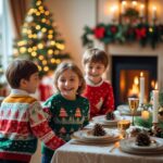 Sådan skaber du den perfekte julestemning med julesweater til børn online og smukt julebord